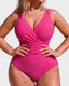SculptSkin™ SmoothCore V-Neck One-Piece Swimsuit