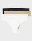 Everyday Comfort Seamless Low-Rise Thong (3 Pack)