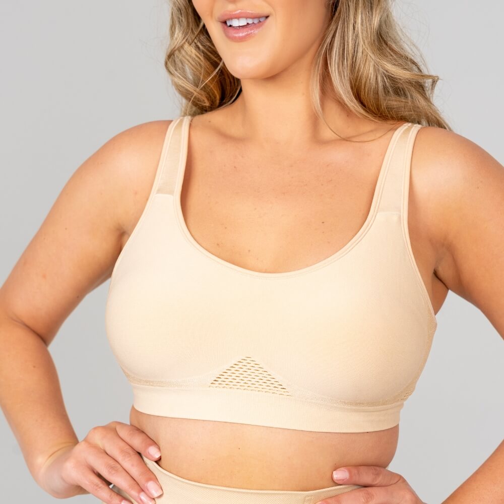 Breathable Support Bra With Adjustable Straps Main image