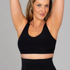 Breathable Support Bra With Adjustable Straps
