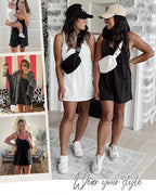 2-in-1 Lounge Romper Dress