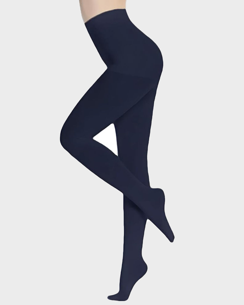 200D Soft Stretchy Velvet Opaque Tights Secondary image