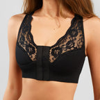 Supportive Front Closure Lace Bra