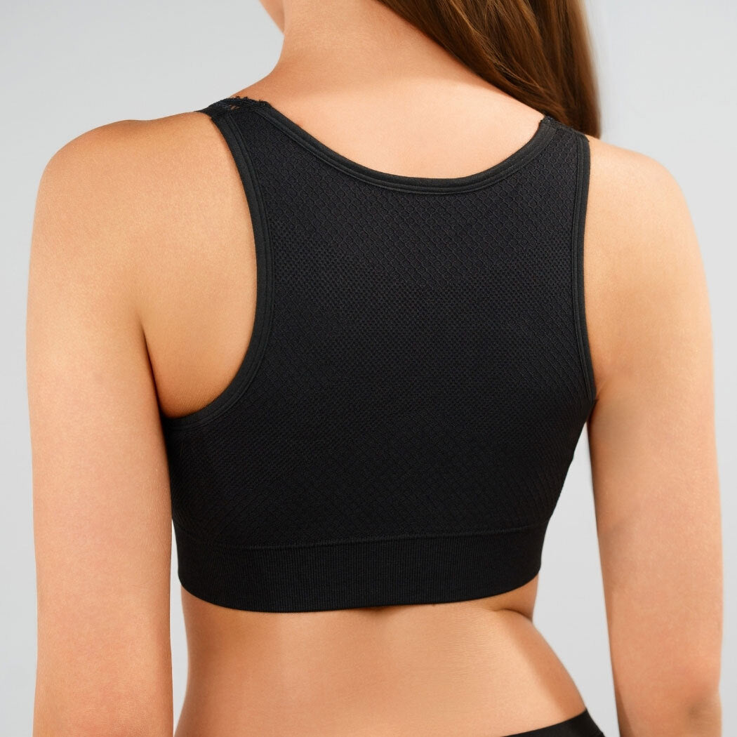 Supportive Front Closure Lace Bra Secondary image
