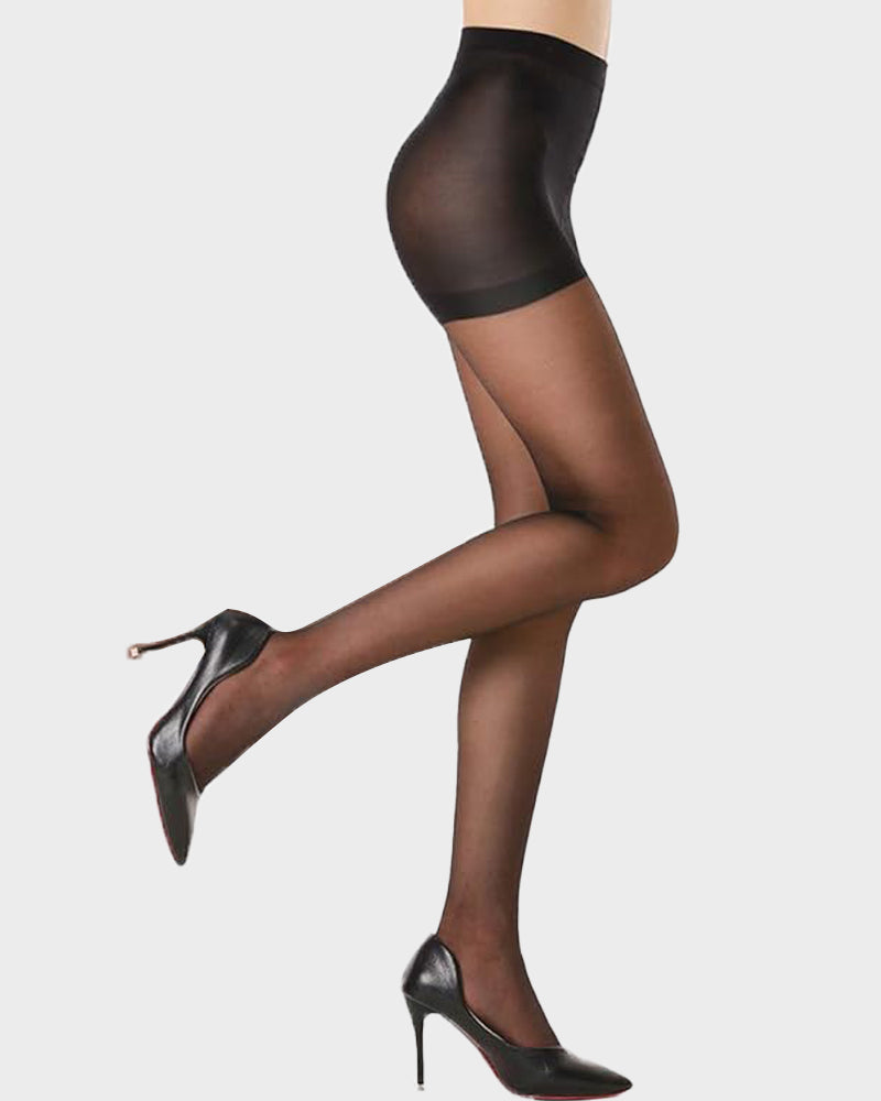 40D Run-Resistant Sheer Tights（5 Pack) Secondary image