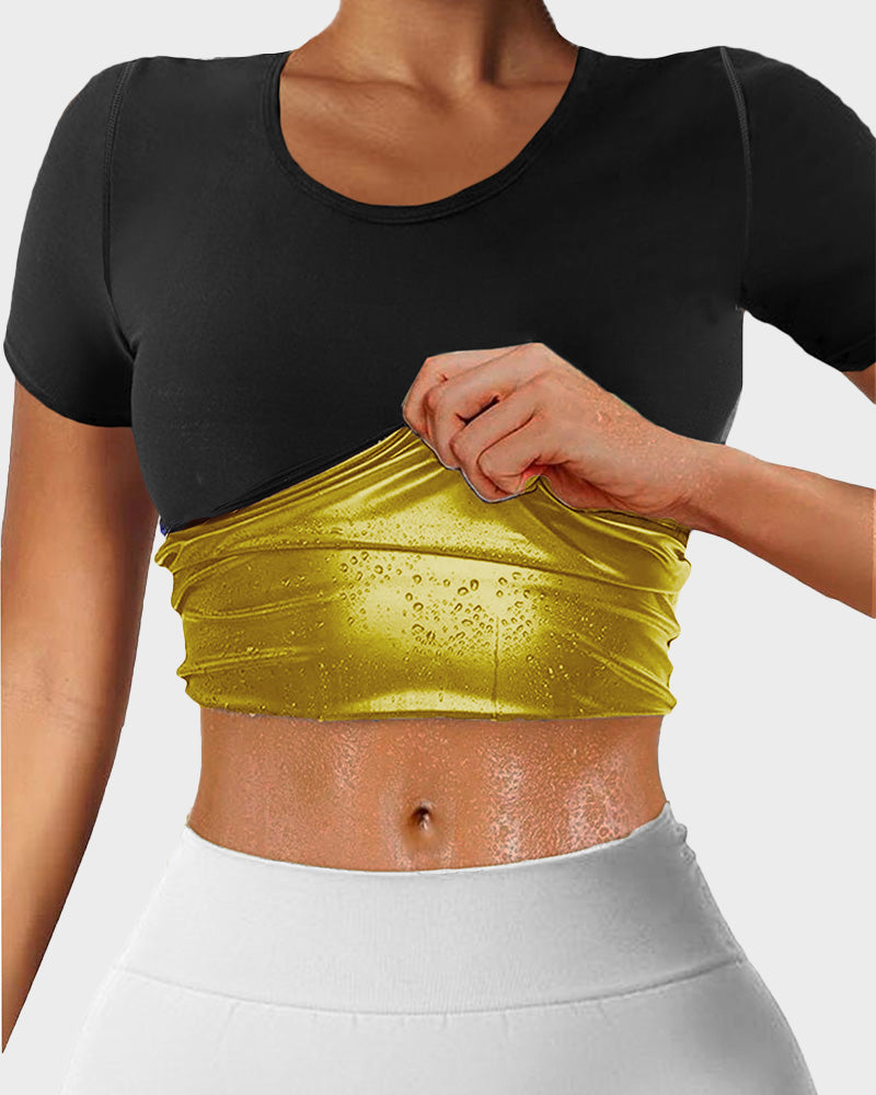 Short Sleeve Sauna Sweat Shirt Secondary image