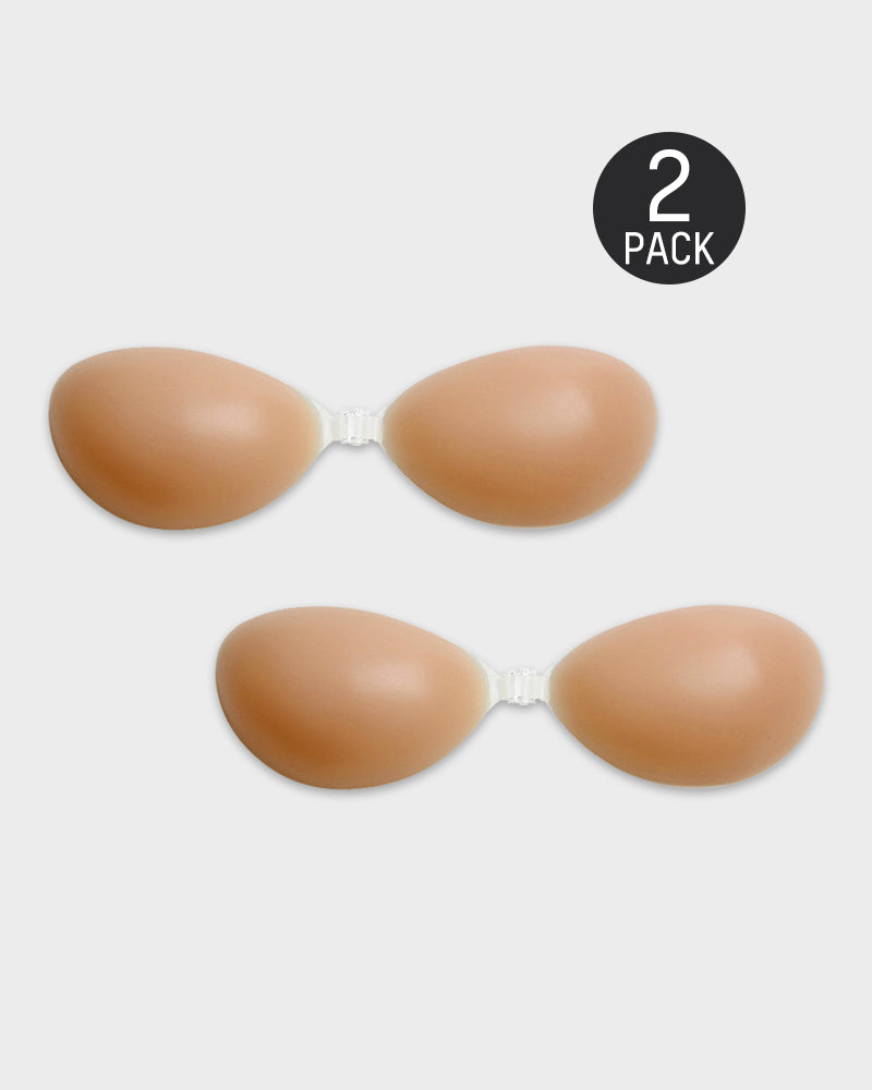 Front Closure Silicone Self-Adhesive Invisible Bra (2 pairs) Main image