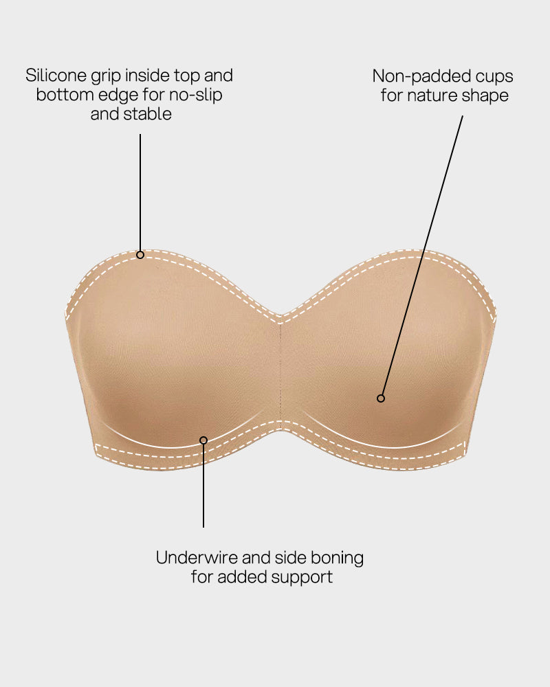 All-Day Support Strapless Bra