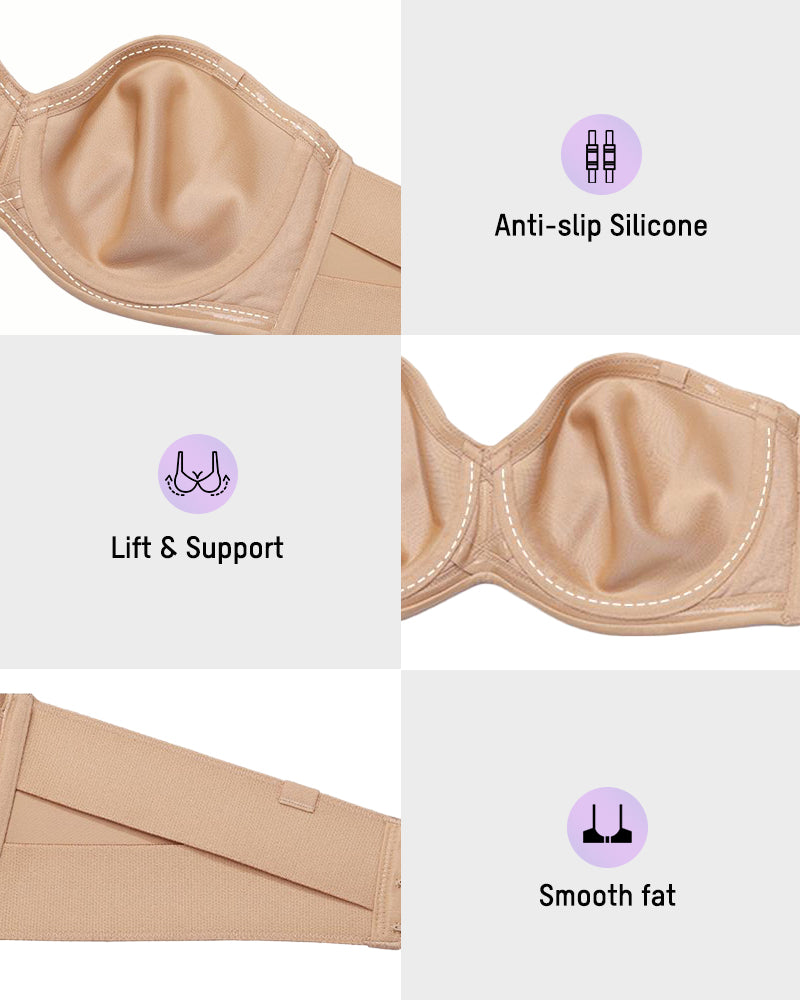 All-Day Support Strapless Bra