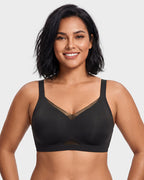 All Day Comfort Wireless Mesh Bra