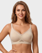 All Day Comfort Wireless Mesh Bra