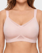 All Day Comfort Wireless Mesh Bra