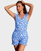 Built-in Bra Swim Romper