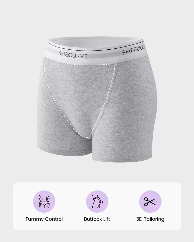 Classic Cotton Stretch Boxer Briefs (3 Pack) Secondary image