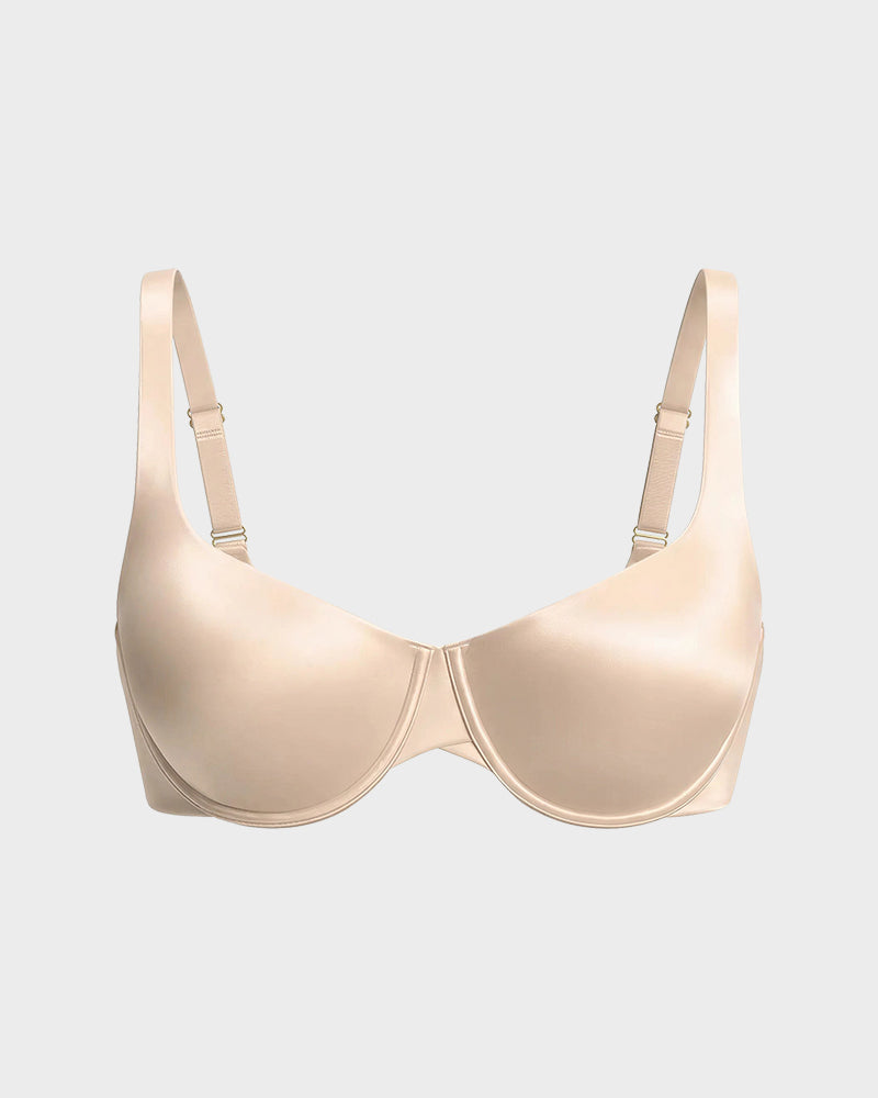 Cloud Satin Balconette Bra