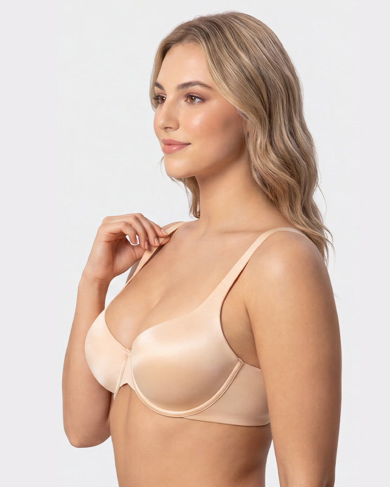 Cloud Satin Balconette Bra