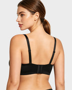 Comfort Push Up Unlined Bra with Removable Straps