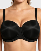 Comfort Push Up Unlined Bra with Removable Straps
