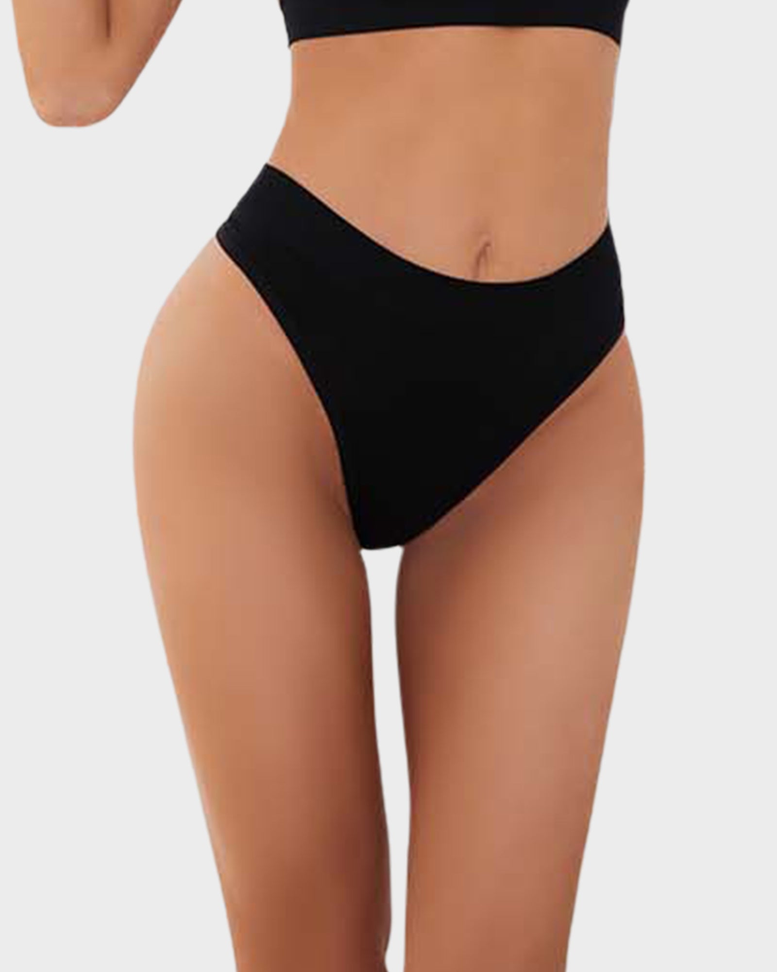 Comfort Seamless Sport Thong Panties (9 Pack) Secondary image