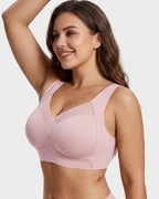 Comfortable Smoothing Mesh Bra