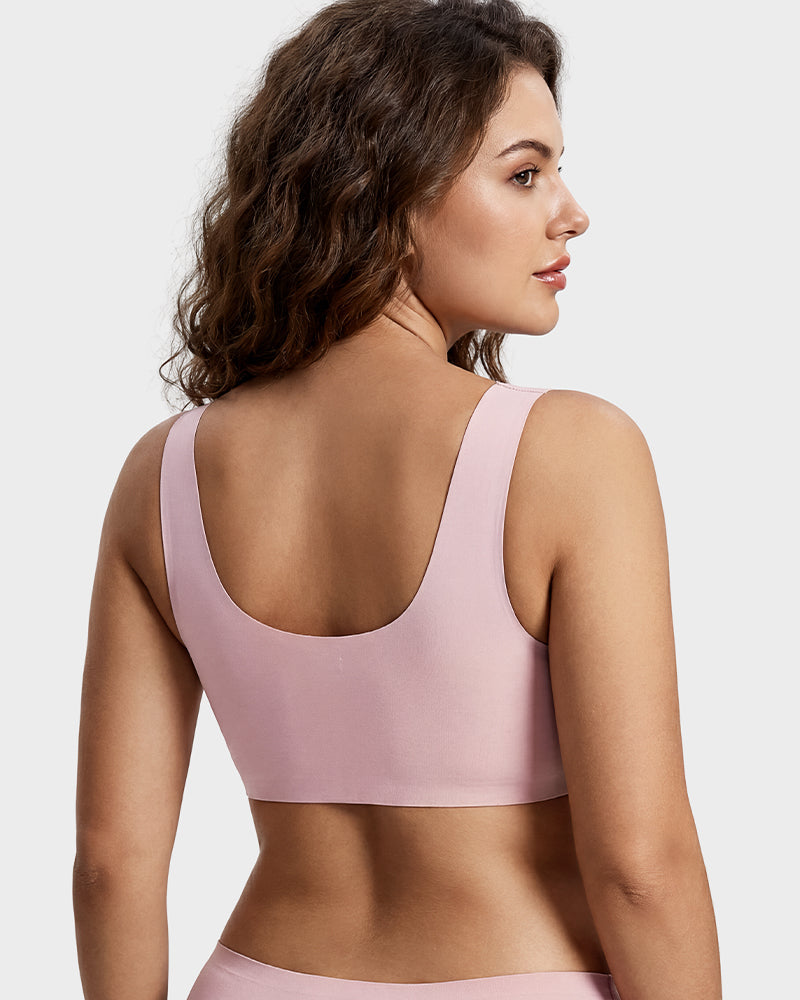 Comfortable Smoothing Mesh Bra