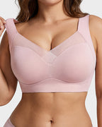 Comfortable Smoothing Mesh Bra