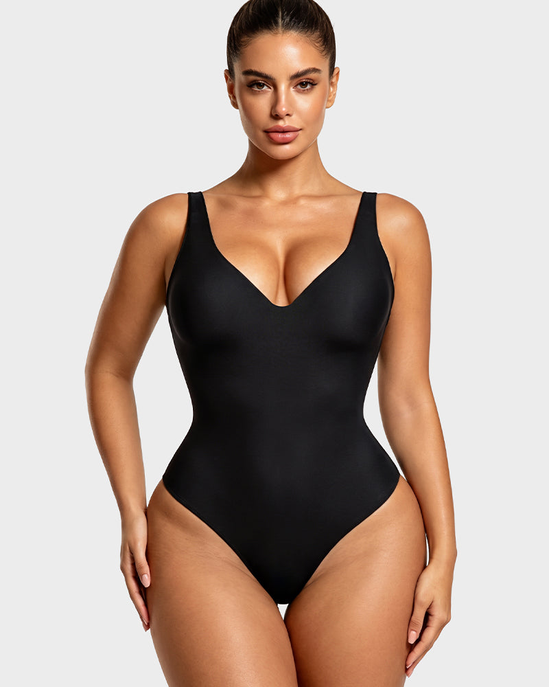 Deep V Shaping Thong Bodysuit Main image