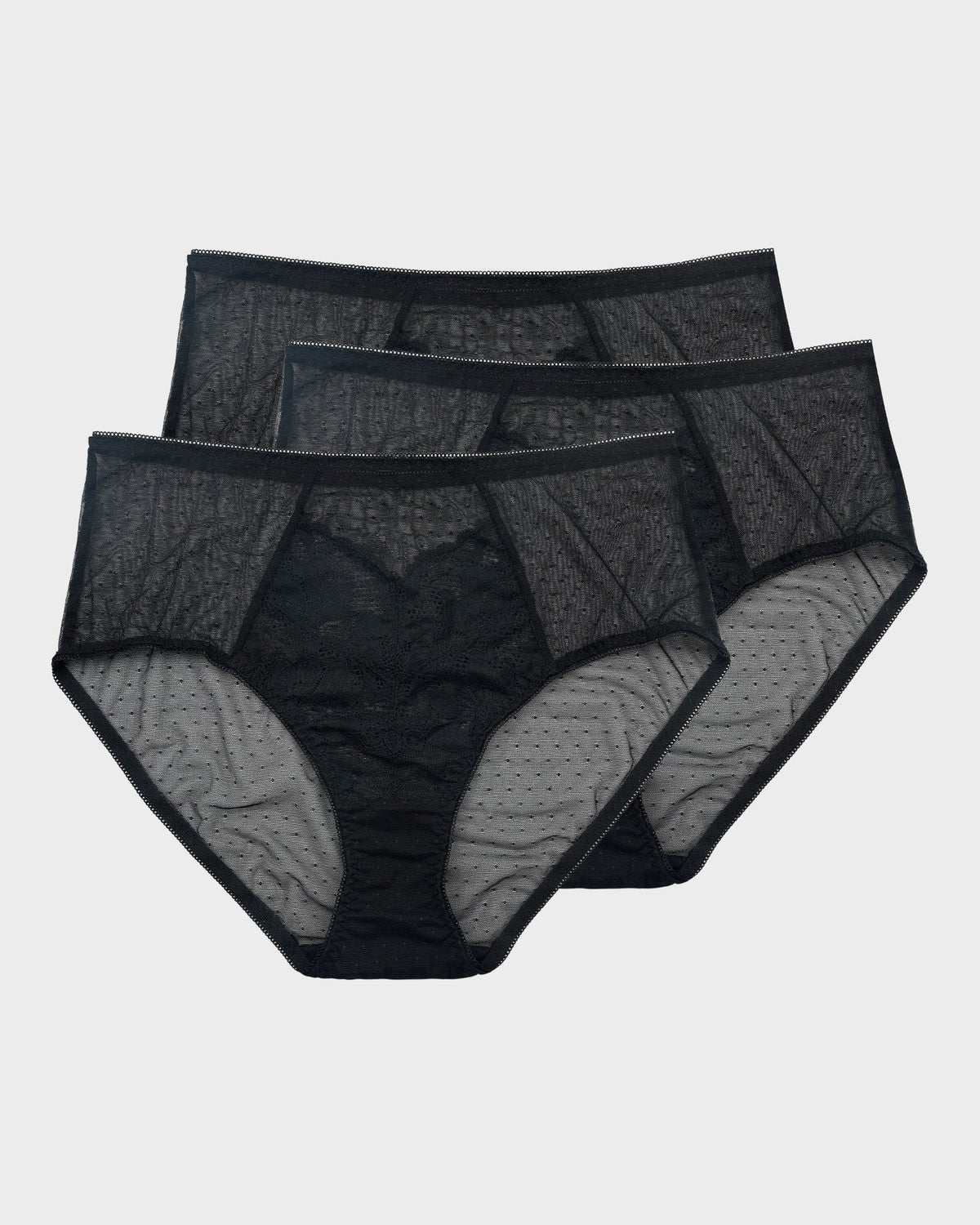 Enchant Floral Lace Brief Underwear (3 Pack) Main image