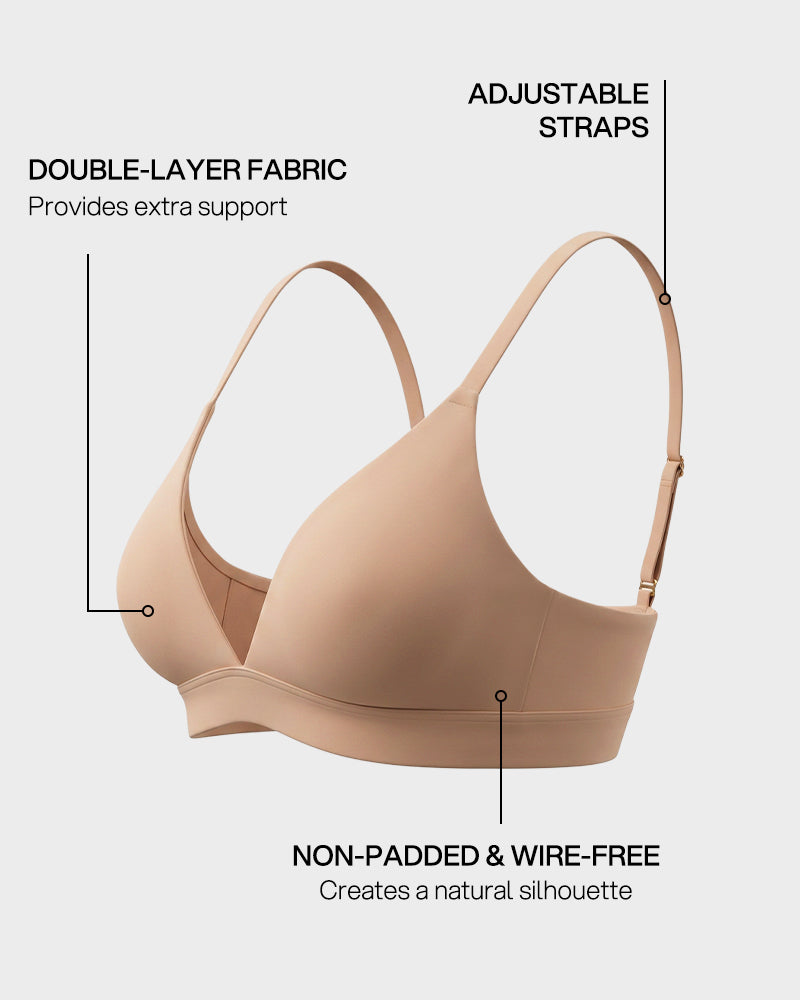 Everyday Soft Fit Wireless Plunge Bra Secondary image