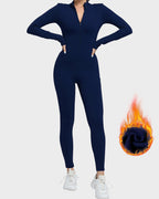 Fleece Slim-Fit Winter Training Jumpsuit