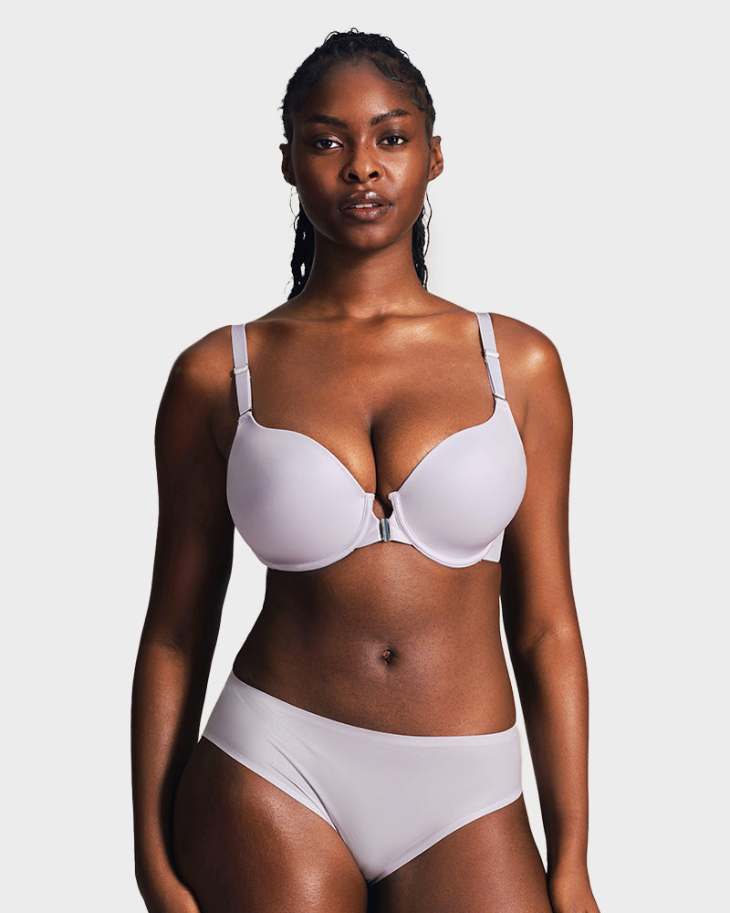 Front Closure Push-Up Lift Bra