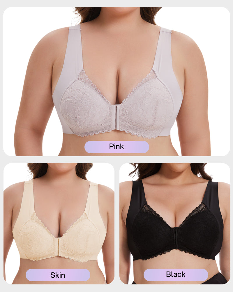 Front Closure '5D' Shaping  Wireless Bra Secondary image