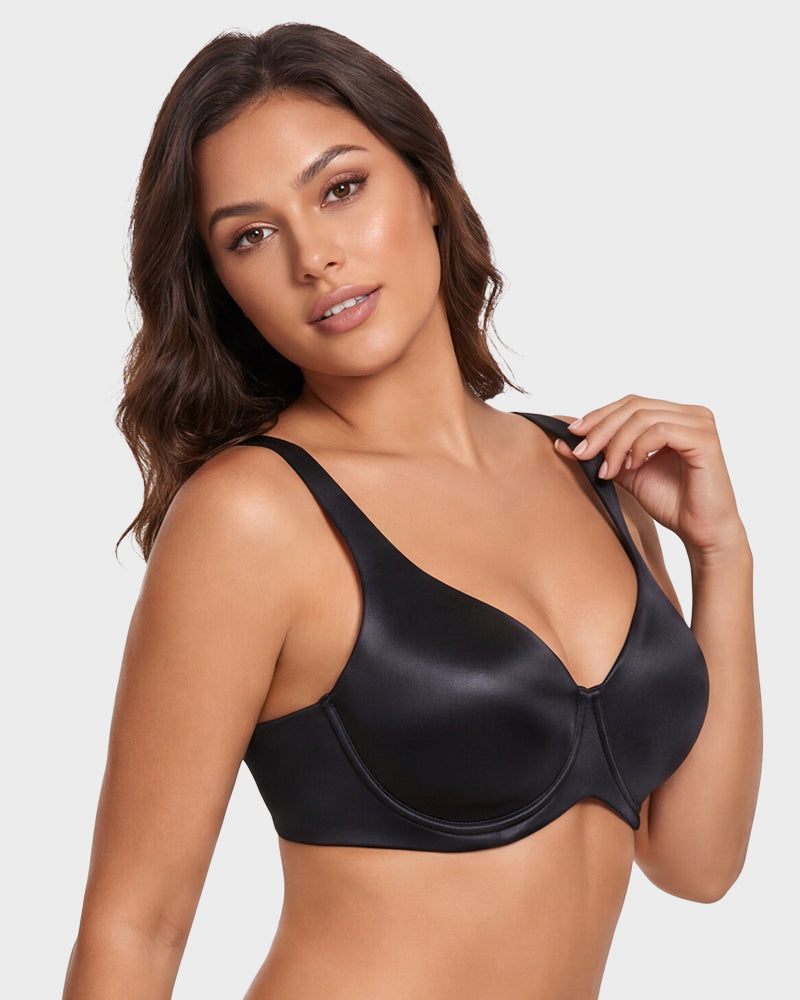 Full-Coverage Seamless Bra