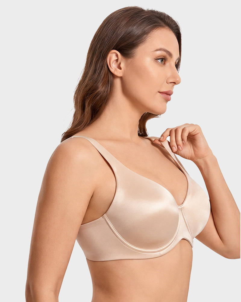 Full-Coverage Seamless Bra