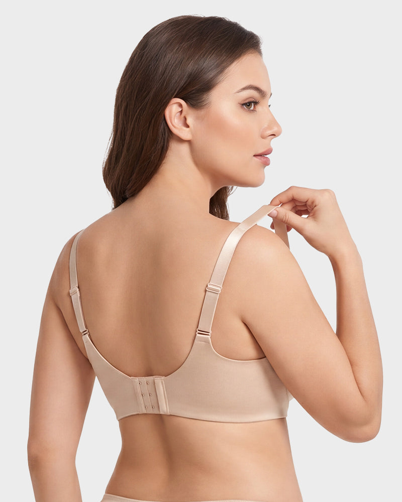 Full-Coverage Seamless Bra