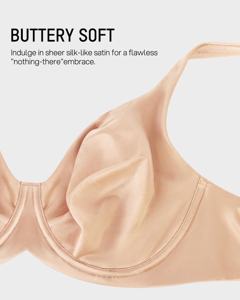 Full-Coverage Seamless Bra