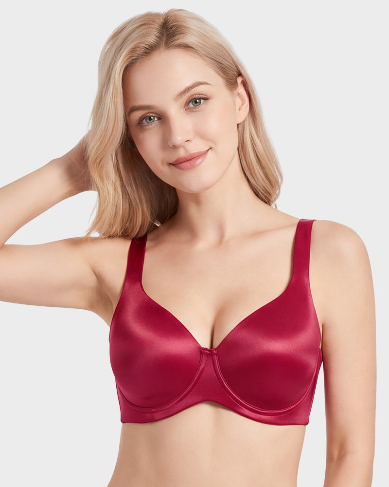 Full-Coverage Seamless Bra