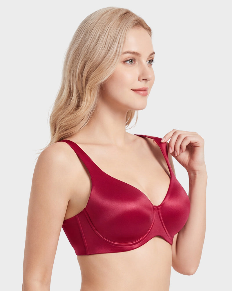 Full-Coverage Seamless Bra