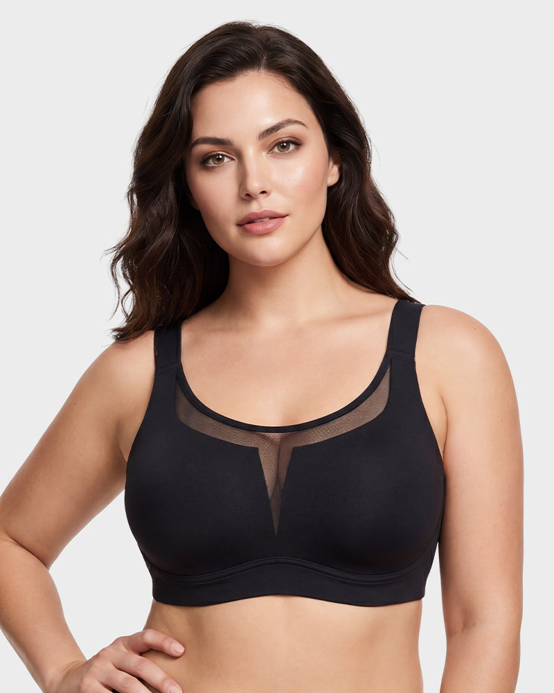 Full Coverage Wireless Minimizing Bra
