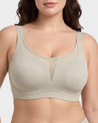 Full Coverage Wireless Minimizing Bra