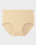 High-Waisted Full Coverage Cotton Briefs(4 pack)