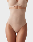 High Waist Mesh Tummy Control Thong(3 Pack)