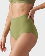 High Waist Tummy Control Cotton Briefs(4 Pack)
