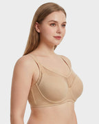 Honeycomb™  Mesh Underwire Minimizing Bra