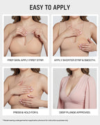 Invisible Silicone Boob Tape