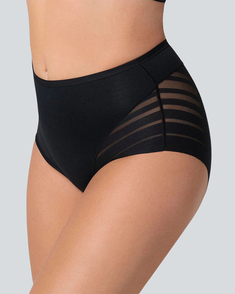 Seamless Breathable Lace Mid-Rise Panties Secondary image