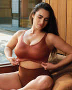 CloudLift™ bra Luxury Satin Seamless Wireless Support Bra