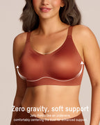 CloudLift™ bra Luxury Satin Seamless Wireless Support Bra