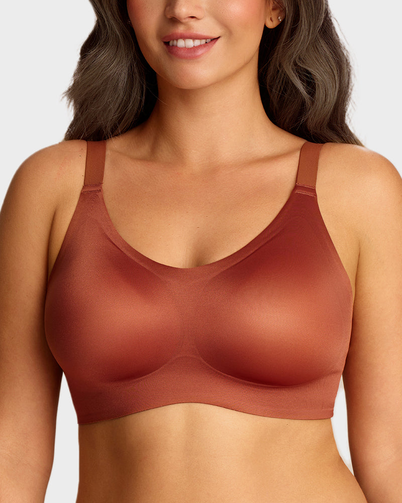 CloudLift™ bra Luxury Satin Seamless Wireless Support Bra