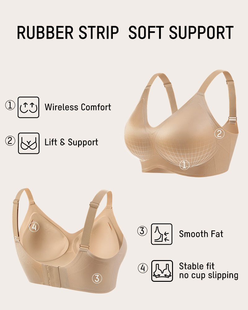 CloudLift™ bra Luxury Satin Seamless Wireless Support Bra